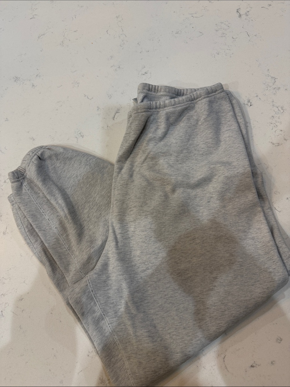SKIMS Heather Gray Track Joggers